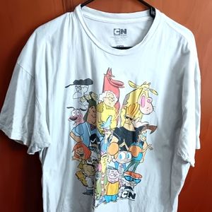 Cartoon network t shirt men's XXL  used